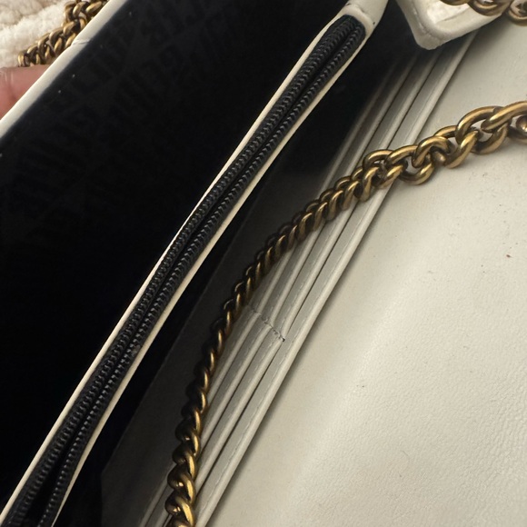 Kurt Geiger Cream Quilted Bag and Platform Sandals - Picture 8 of 14